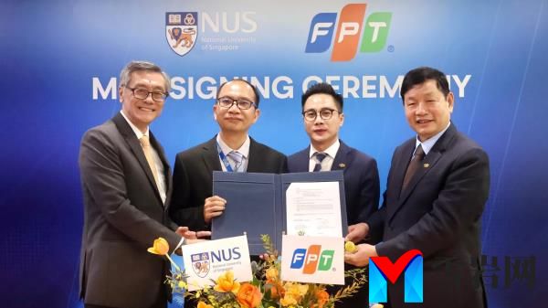 FPT与新加坡国立大学联合推动人工智能创新，促进人才成长
