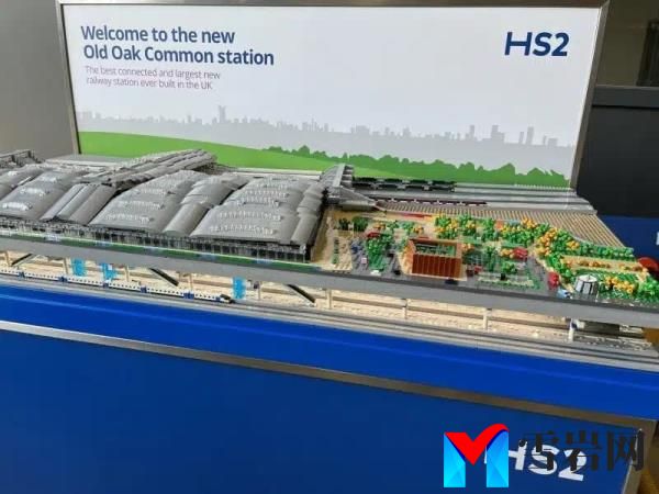 HS2花费2万英镑购买西伦敦车站的乐高模型