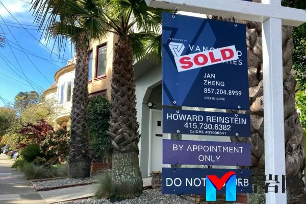 Home with sold sign