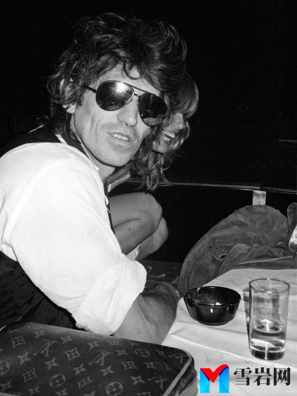 Keith Richards and Patti Hansen in 1980.