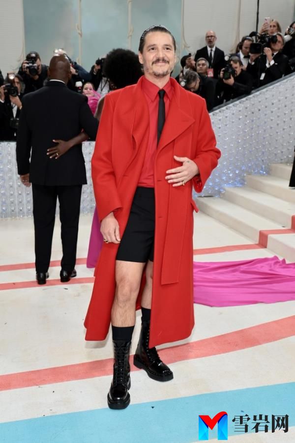 Pedro Pascal at the met gala