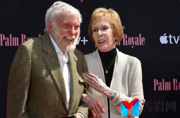 Dick Van Dyke, Carol Burnett in June 2024