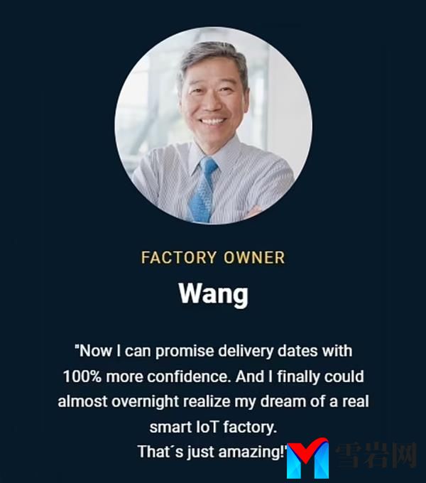 A screengrab from another site showing the same profile picture, but listing the man as 