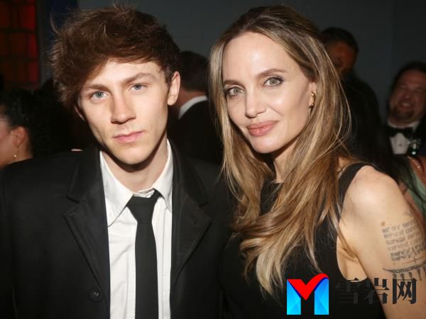 Brody Grant and Angelina Jolie