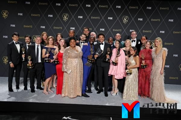 Trevor Noah and winners of Outstanding Talk Series for 