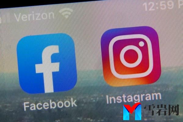 Facebook and Instagram logos