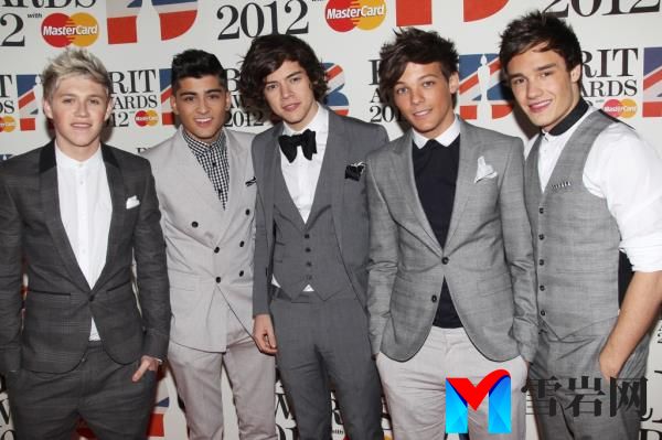 One Direction at the 2012 BRIT Awards