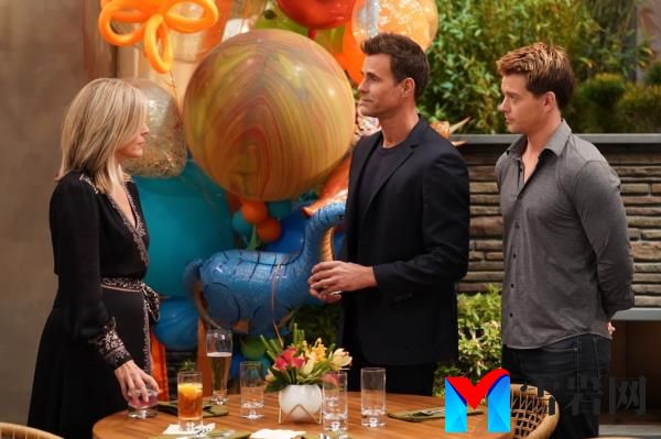 Laura Wright, Cameron Mathison, and Chad Duell on 