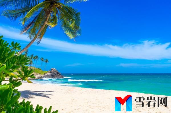 Tropical beach in Sri Lanka