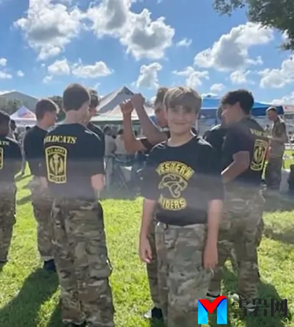 Knox McEwan went into cardiac arrest while participating in a Junior Army Reserve Officers