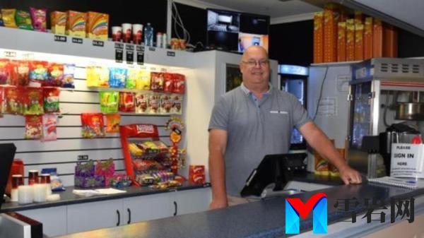 Stephen Goddard has witnessed a steep decline in ticket sales at the Emerald Cinema Complex in Central Queensland. Supplied