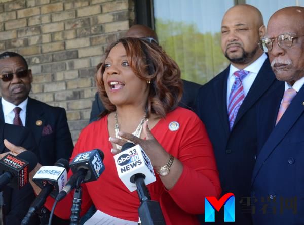Sen. Merika Coleman, Democrats demand legislative action on guns