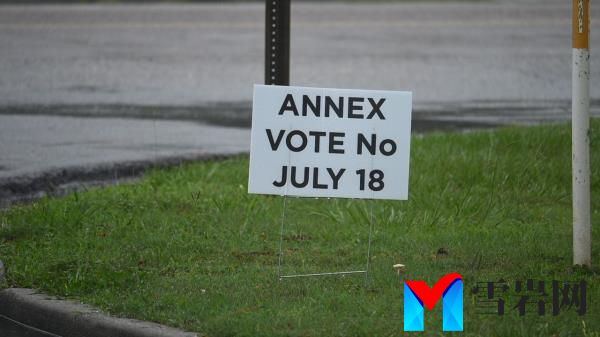 annexation sign