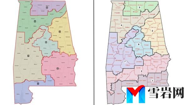 Alabama co<em></em>ngressional maps: Legislature