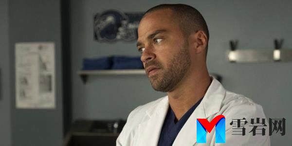Jesse Williams Looking Intense as Jackson Avery in Grey