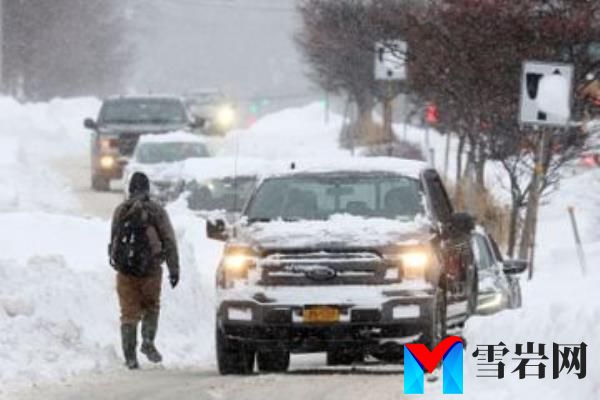 States affected by the new snowstorm in the USA