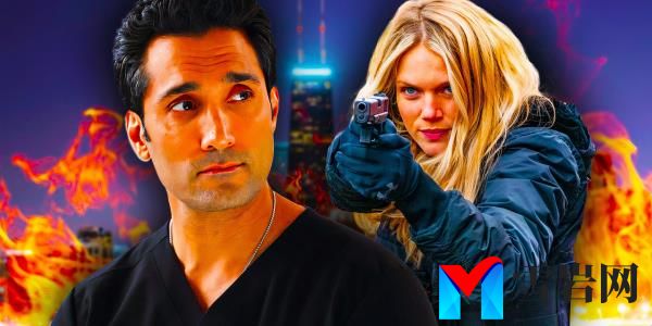Crockett Marcel in Chicago Med and Hailey Upton in Chicago PD.