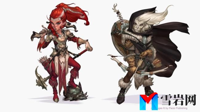 A pair of gnome adventurers in Pathfinder