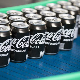 Coke Zero co<em></em>nsumption is catching up to Coke Classic.